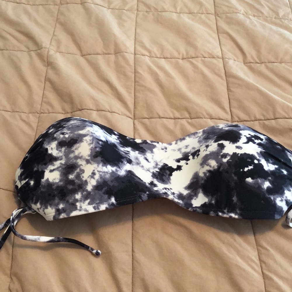 Aerie bandeau swim top.